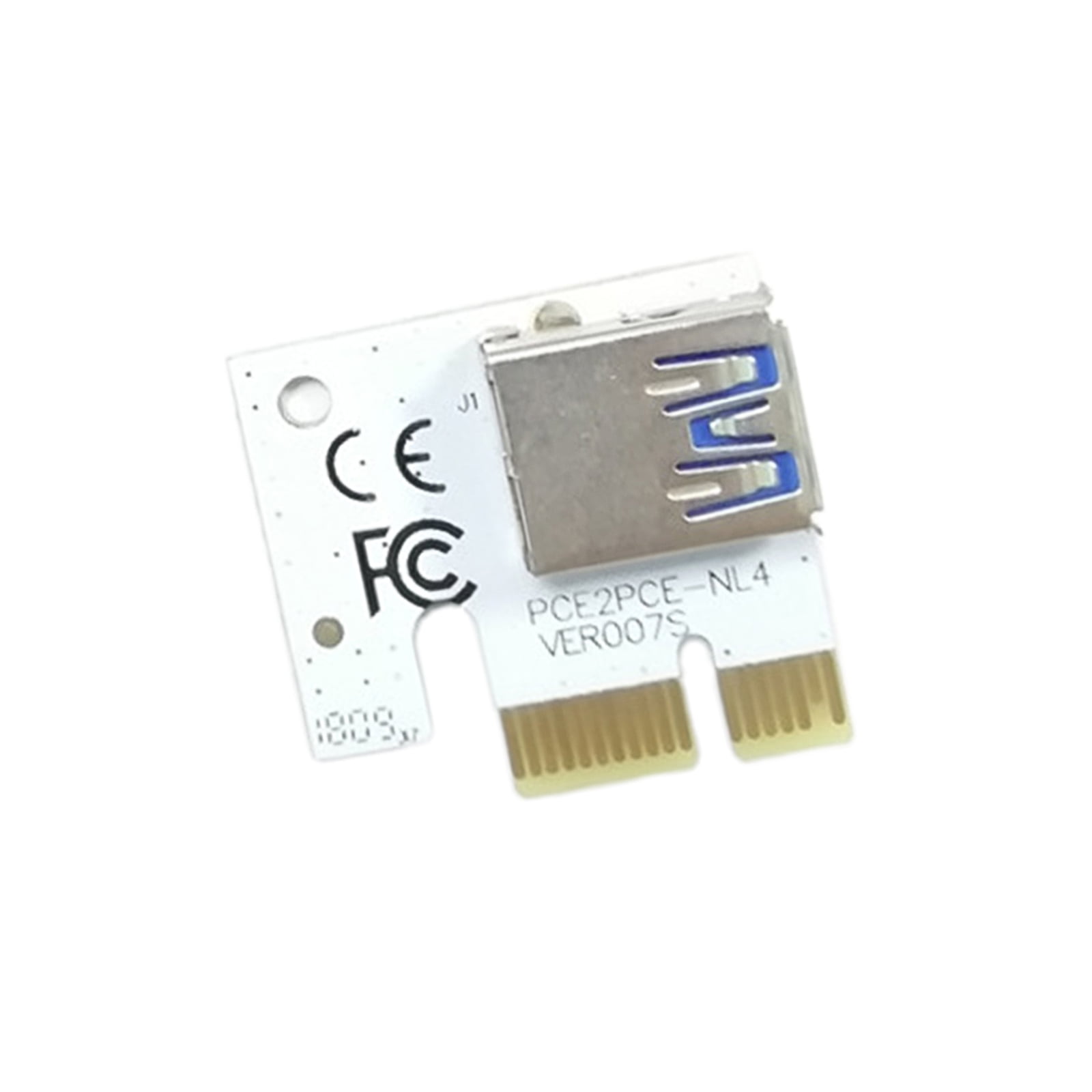 Mini USB3.0 Graphics Card Riser Card PCI-E 1X to 16X Mining Extension Adapter Mining Extender Mining Accessories 