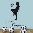 thumbnail image 2 of TIELUTT I am the Wall Sticker Home DIY Art Vanity Room Decorations Flower Decals for Walls Peel and on Wall Tiles for Living Room Kitchen Wall Tiles Sticker Bathroom Wall Decals, 2 of 4
