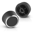 thumbnail image 2 of 2 Pc Rear Radio Audio Volume Control Knob Dial Tuner For 07-13 Acadia 22912547 Radio Repair Kit, 2 of 5