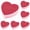 Red, variant on ZFSBZBS1Pcs Heart Shaped Non-Scratch Scrub Sponge, Dual-Sided Cleaning Kitchen Sponge and Scrubber for Washing Dishes, Pots & Pans and Household Cleaning Supplies,Pink