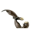 thumbnail image 2 of SPI Brass and Marble Balancing Act Otters Statue, 2 of 3