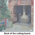 thumbnail image 2 of Irish Setter Cozy Christmas Glass Cutting Board Large 12 in x 15 in, 2 of 5