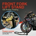 thumbnail image 3 of Venom Motorcycle Front+Rear Spool Dual Lift Stand Combo Compatible with Suzuki GSX-R 1000 2001-2012, 3 of 9