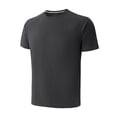 thumbnail image 4 of WERYOUNG Men's T-Shirts Casual Short Sleeve T Shirt Crew Neck Raglan Sleeve Tee Holiday Celebration Cozy Tops, 4 of 6