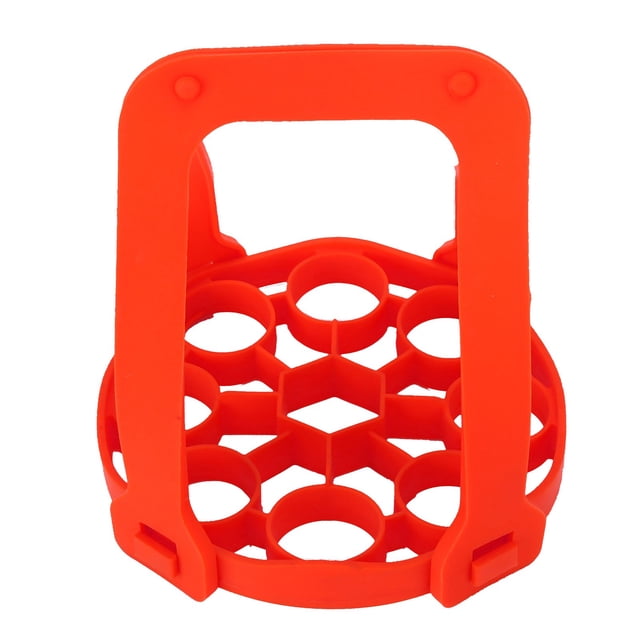 Elevador de utensilios para hornear de silicona, rendimiento de los artilugios de cocina de la honda del silicón del vaporizador del huevo del silicón de 9 agujeros impulsado