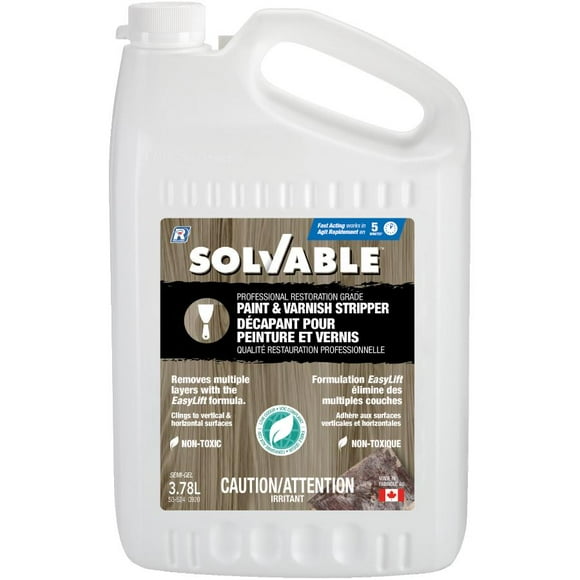 Professional Restoration Grade Paint and Varnish Stripper - 3.78 L