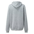 thumbnail image 3 of Vedolay Women's T Shirt Hoodies for Women 2023 Crew Neck Sweatshirt Pullover Long Sleeve Sweatshirts,Gray XXL, 3 of 5