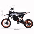 thumbnail image 2 of Freeboy Y88 Electric Bike for Teens&Adults,Peak 3000W mid-drive motor,34mph top speed,48V 30Ah Battary,14"/12" Off-Road Tire Ebike,Dual Hydraulic Brakes, Full Suspension UL2849, 2 of 11