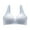 Blue, variant on Penkiiy Women Nursing Bras Ladies Comfortable Breathable No Steel Ring Front Buckle Breastfeeding Bra Woman Underwear Khaki Bras