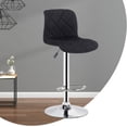 thumbnail image 2 of Set de 2 Bancos para Barra de Cocina FRATELLO MUEBLES Toretto color Negro, 2 of 7
