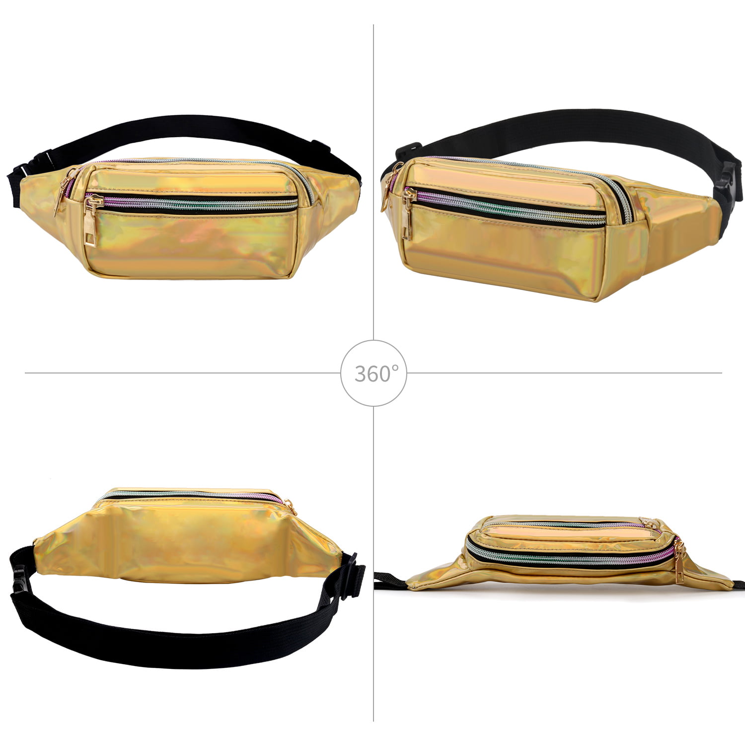 Waist Bag Fashion Adjustable Casual Portable Waist Pack Fanny Pack for Outdoor