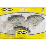 Storm WildEye Esche Da Pesca Crappie Vivo Confezione 3 Pezzi Argento - Foto 4