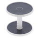 thumbnail image 2 of Organizador de gabinete Jadeshay estante para especias giratorio de 2 niveles color Gris Blanco, 2 of 8