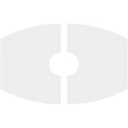 thumbnail image 4 of 36"W x 24"H x 7"ID x 19 1/2"C x 1"P Kailey Architectural Grade PVC Contemporary Ceiling Medallion, Two Piece, 4 of 11
