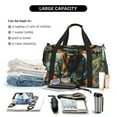 thumbnail image 5 of Honeii Forest Meditating Gorilla Print Gym Bag,Carry on Weekender Overnight Bag, Travel Duffel Bags, Personal Item Travel Bag,Tote Bag,Workout Dance Bag, 5 of 7