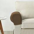 thumbnail image 6 of Sofa Armrest Cover, Protective Armrest Sleeve, Elastic Non Slip Thickened Plaid Sofa Armrest Protector, All Season Durable Polyester Material, 2 Piece Set, 6 of 7