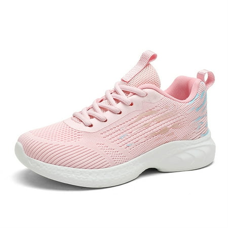 HAOSHIDUO Running Shoes for Women Comfortable Soft Breathable Fabric Sneakers Shoes Anti-Slip Shock Absorption Walking Casual Shoes