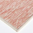 thumbnail image 4 of Carolina Weavers High-Lo Subtle Solid Indoor/Outdoor Area Rug 5'2"x7'6" - Orange, 4 of 5