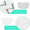 QJUHUNG Steam Mop Pads for Bissell Powerfresh Steam Mop 19405 1940W