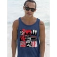 thumbnail image 3 of Pipeline Collage Graphic Tee - Tank Top Men's, 3 of 4