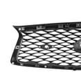 thumbnail image 6 of Front Bumper Grille For Infiniti Q50 2018-2020 OE Style Replacement Glossy Black, 6 of 6