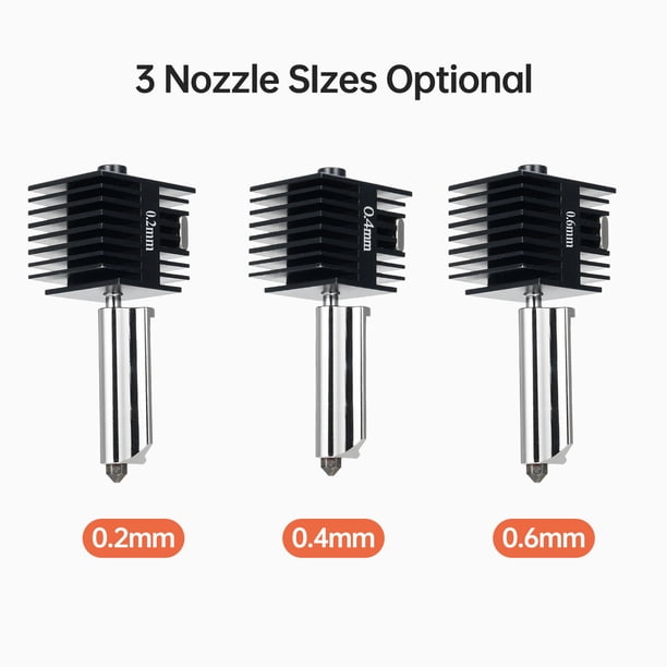 2 Pack 0.2MM H2D Combo Hotend Kit - Upgrade For Bambu Lab H2D/A1/A1 Mini 3D Printers