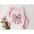 thumbnail image 4 of Coquette Valentine's Day Heart Bow Sweatshirt, Retro Valentine Shirt, Valentines day Bow Shirt, Coquette Bow T Shirt, Bow Valentine Gifts, 4 of 7