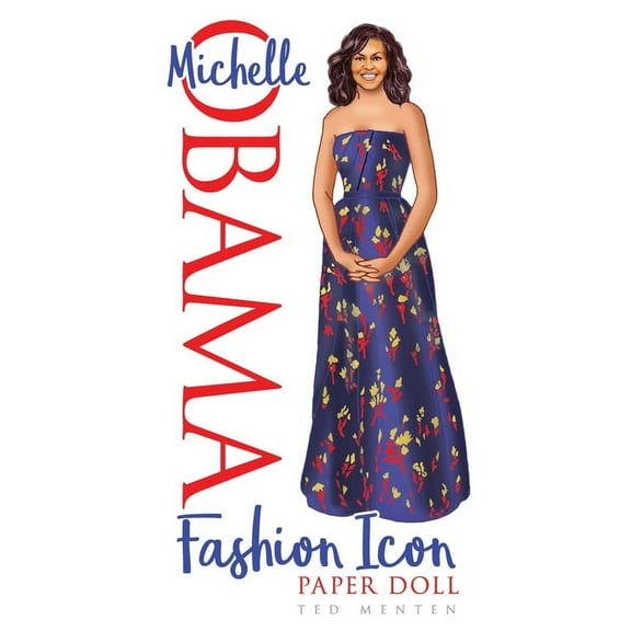 Michelle Obama Fashion Icon Paper Doll, (Paperback)