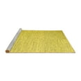 thumbnail image 2 of Ahgly Company Machine Washable Indoor Rectangle Abstract Yellow Contemporary Area Rugs, 3' x 5', 2 of 4