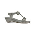 thumbnail image 2 of Karen Scott Womens Catrinaa Faux Leather Embellished Evening Sandals, 2 of 5