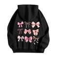 thumbnail image 6 of XIAONU Womens Hoodies Letter Print Trendy Hooded Sweatshirt Long Sleeve Pleasure Baggy Oversized Pullover Hoodie Top, 6 of 8