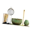 thumbnail image 1 of Batir de matcha set japonés tazón de matcha superficie lisa fácil de limpiar el kit de de té portátil moderno Batchear para mesa para mesa, 1 of 8