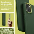 thumbnail image 4 of Étui en Silicone Nano Pop Compatible avec Étui pour iPhone 13 (2021) - Vert AVO, 4 of 7