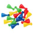 thumbnail image 2 of 32 Piezas Ajedrez de Plástico Juego de Cartas Tablero Partes Accesorios Sunnimix Juego de mesa Halma Pieces, 2 of 8