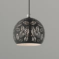 thumbnail image 2 of 49541-04 Livex Lighting Chantily - 1 Light Pendant in Bohemian Style - 8 Inches wide by 13 Inches high-Black Finish    -Traditional Installation, 2 of 8