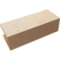 thumbnail image 6 of Ekena Millwork 6"W x 8"H x 20"L Block Woodgrain TimberThane Rafter Tail, Primed Tan, 6 of 6