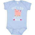 thumbnail image 3 of Inktastic Just a Kid Who Loves Pigs Boys or Girls Baby Bodysuit, 3 of 5