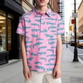 thumbnail image 4 of Gunia Hawaiian Shirts for Boys Cool Graphic Print Short Sleeve T Shirts Casual Crew Neck Soft Tees Youth Comfortable Beach Summer Boy Polo Shirt 3-14 Years, 4 of 4