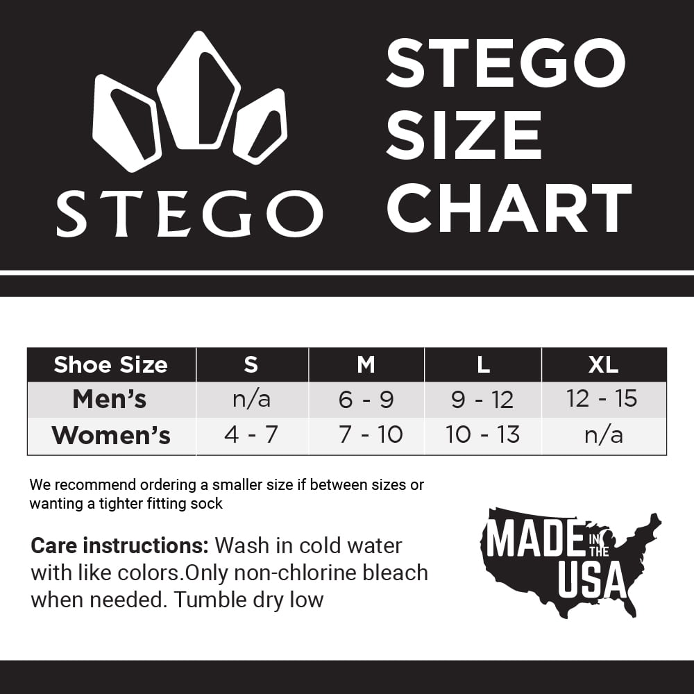 Crew Merino Wool Hiking Socks Stego Mens TrailTec Cushioned Performance Crew Merino Wool Hiking Socks Stego Mens TrailTec Cushioned Performance