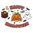 thumbnail image 2 of Halloween Themed Static Window Clings, Reusable Seasonal Decals for Indoor Glass & Mirror Holiday Halloween Decoration, 2 of 4