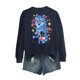 thumbnail image 4 of Moonsky Sudadera pop Demon Hun/er, sudadera Huntrix con cuello redondo, jersey de manga larga para mujer y hombre, ropa de calle, moda urbana (Azul marino XL), 4 of 5