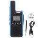 thumbnail image 1 of Q1 Walkie Talkie Mini portátil de alta potencia recargable con pantalla HD para enchufe de hotel 100‑240VUK, 1 of 5