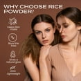 thumbnail image 2 of MEDIUM RICE SETTING BULK POWDER (1 Pound Refill Pouch) Loose Mineral Makeup Use alone or add to Foundation to create an even more Matte Finish Absorbs Oil Leaves Face Smooth Makeup Lasts Longer, 2 of 7