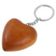 thumbnail image 3 of Llavero de corazón de madera con colgante de corazón 3D, llavero, bolso, adorno colgante, 3 of 5