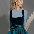 thumbnail image 2 of QHFBli Womens Oktobertfest Dirndl 2 Piece Authentic Dirndl for Bavarian Carnival Oktoberfest Dress German Trachten Dirndl, 2 of 4