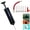 Manual / Blue, variant on Hand Ball Pump, 6 Inch Portable Air Inflator with 7 Needles and 1.2m Hose, Manual Pump for Basketball Football Soccer, Lightweight Sports Equipment