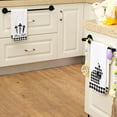 thumbnail image 5 of Easter Kitchen Towels for Easter Decor Black Buffalo Plaid Check Bunny Dish Towels 18x26 Inch Bar Drying Cloth Carrot Hand Towel for Kitchen Bathroom Party Easter Decorations Set of 2, 5 of 6
