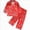 S485-Red, variant on Toddler Girl Boy Halloween Satin Silk Pajamas Button Down 2 Piece Pajama Set Girls Nightgown Tracksuit Sweatsuits Set Back-To-School Outfit Set 7-8 Years