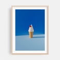 thumbnail image 2 of Cherry-Topped Ice Cream Cone - Digital Art Dessert Minimalist Summer Kitchen Decor Pop Art Unframed Wall Art Print 24 x 32 inches, 2 of 16