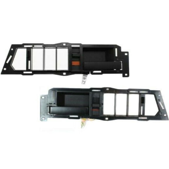 Interior Door Handle For C/K 1500 2500 3500 Yukon Set of 2 Black Plastic